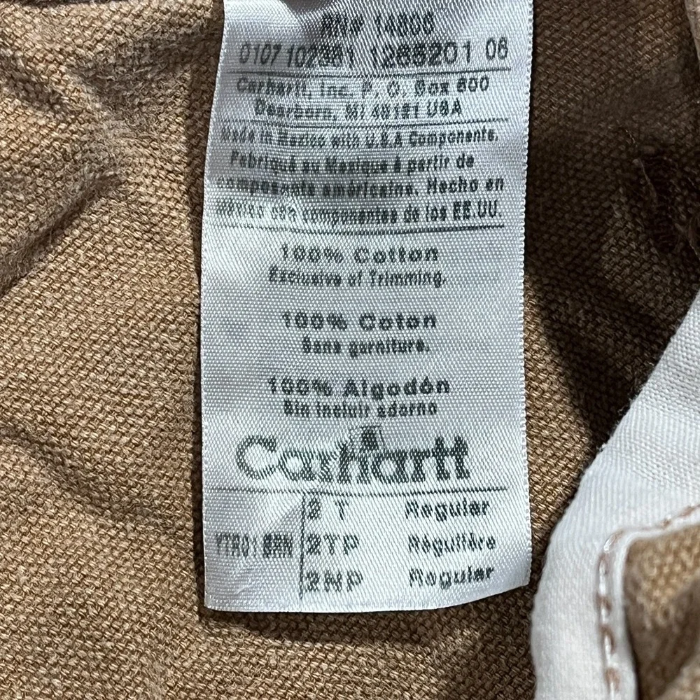 Carhartt washed duck